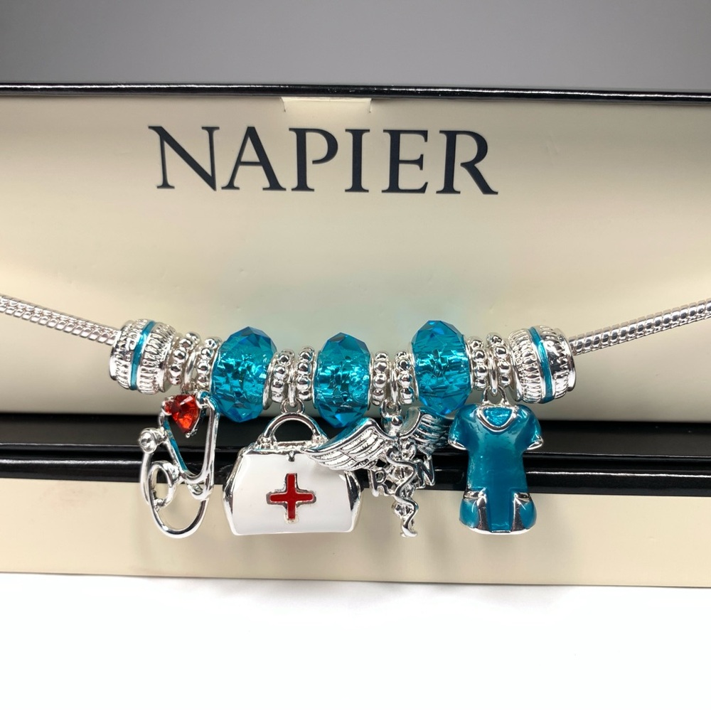 New Napier Charm Bracelet RN Nurse Healthcare Worker Gift